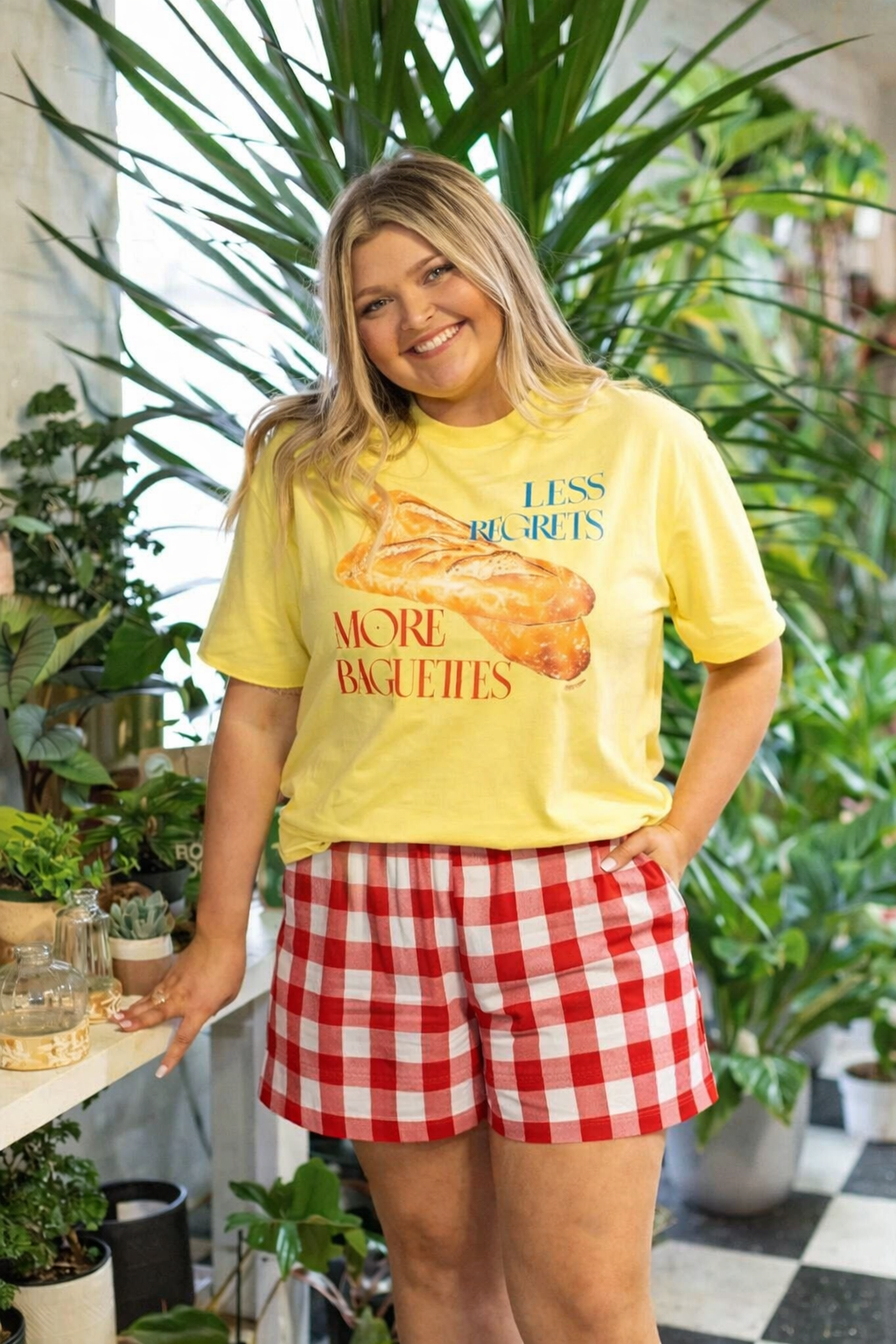 Nantucket Red Gingham 100% Cotton Shorts