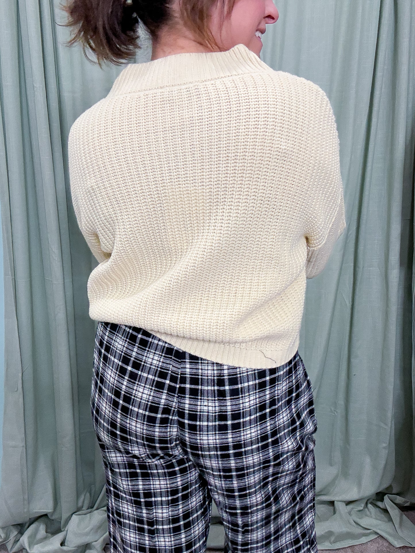 Chalet Button Up Chunky Knit Cardigan Sweater