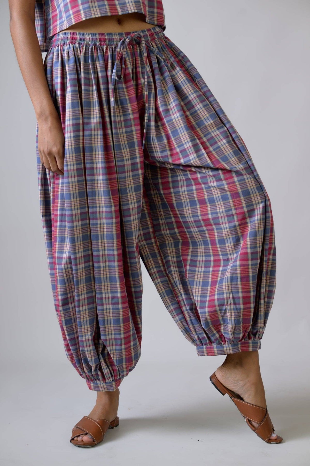 Hamilton 100% Cotton Plaid 2 Piece Set