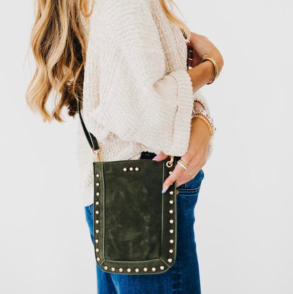 Shelby Vegan Suede Phone Bag