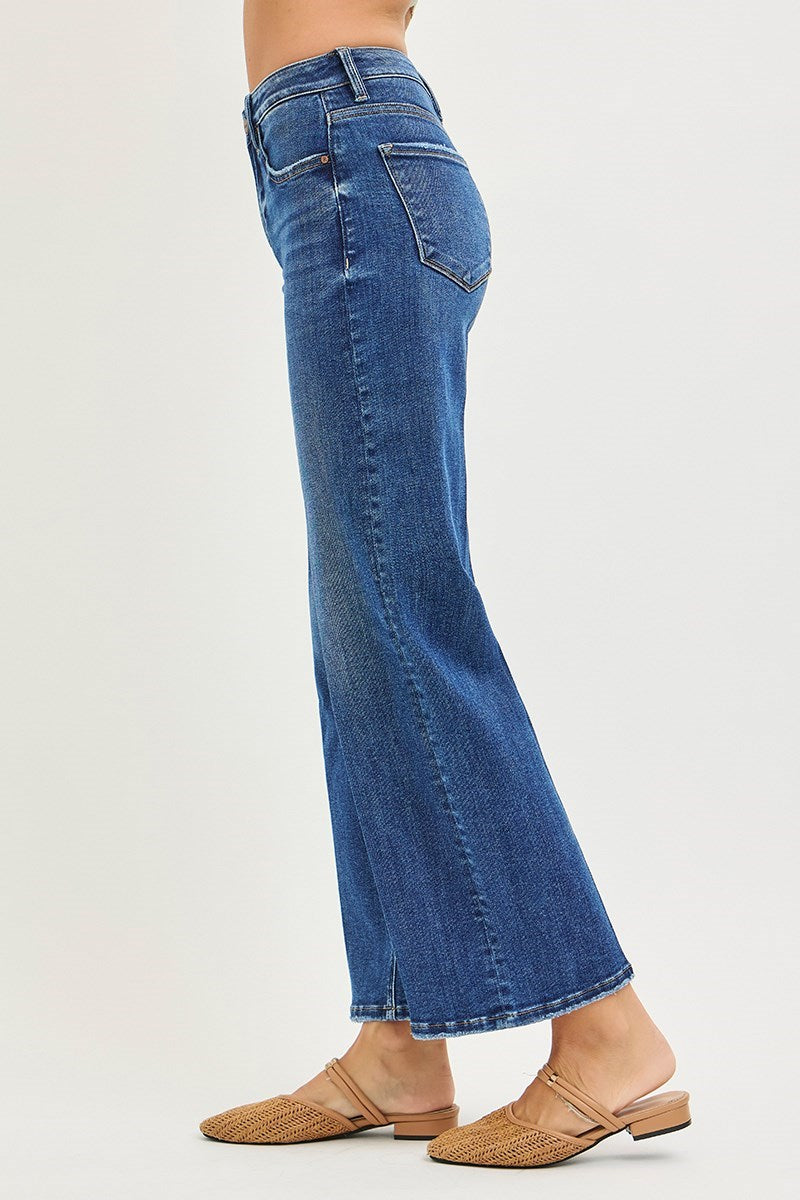 Risen Jeans Carlee Tummy Control High Rise Straight Leg Jeans