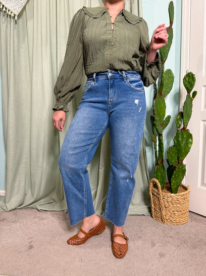 Lovervet Dolly Mild Barrel High Rise Jeans