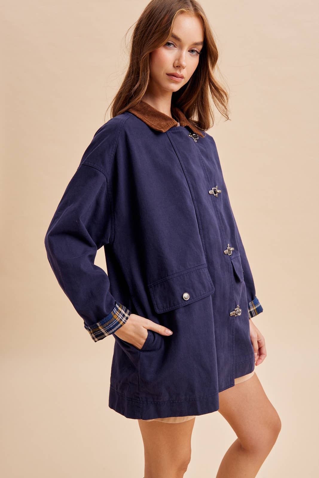 Stick Season Cotton Blend Barn Jacket