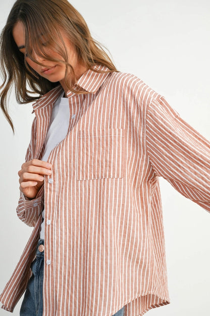 Sedona 100% Cotton Button Up Shirt