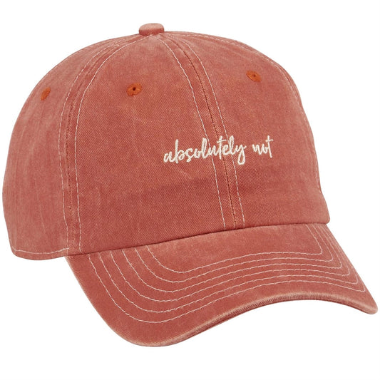 Absolutely Not Baseball Cap Hat