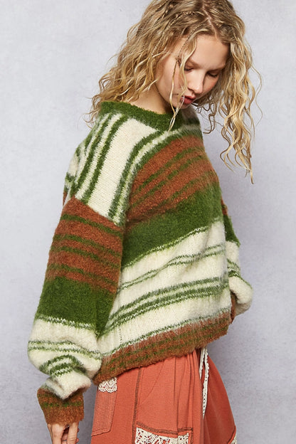 Portland Oversized Stripe Sweater