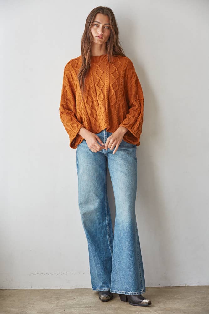 Chattanooga 100% Cotton Crew Neck Sweater