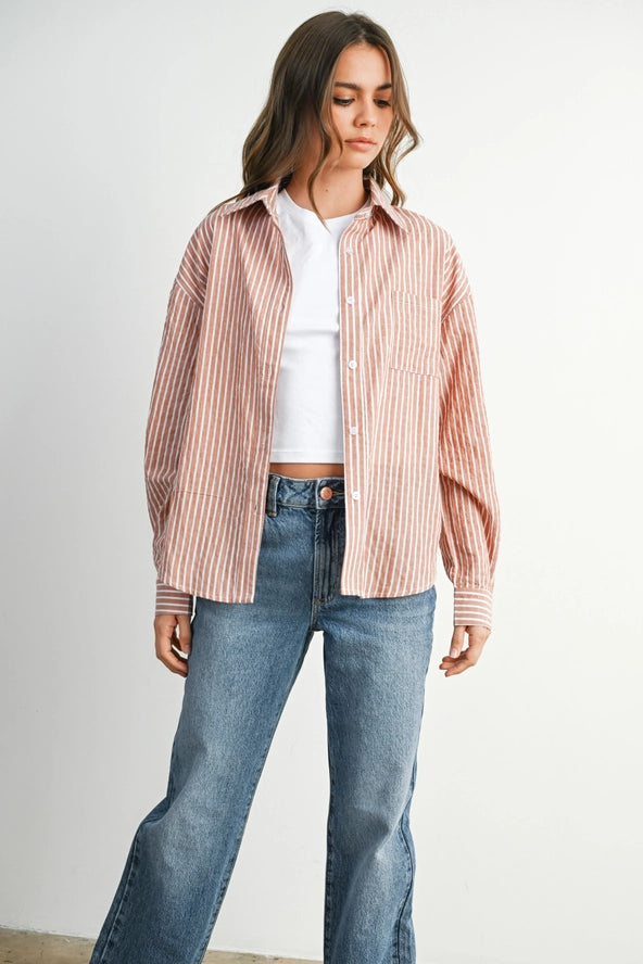 Sedona 100% Cotton Button Up Shirt