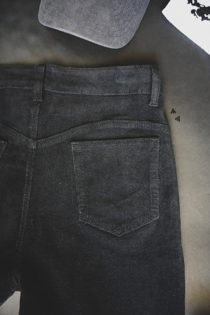 Summer at the Rock Show Cord Cut-Off Shorts