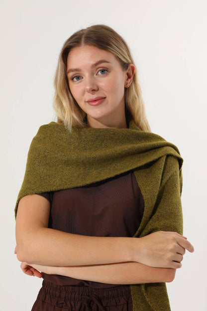 Vermont Wool Blend Triangle Scarves