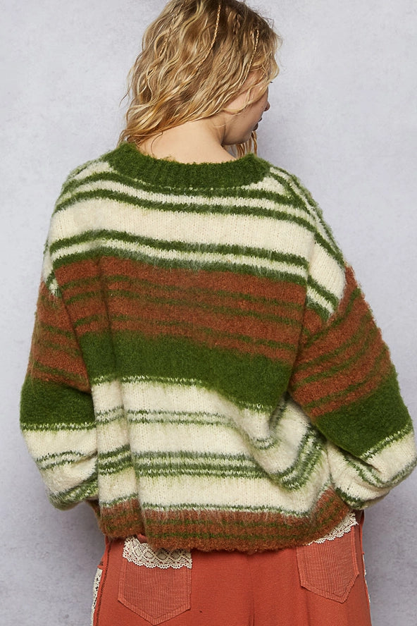 Portland Oversized Stripe Sweater