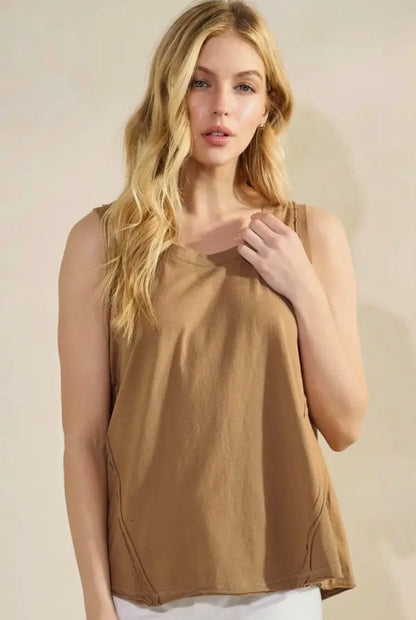 100% Cotton Summer Breeze Tank Tops
