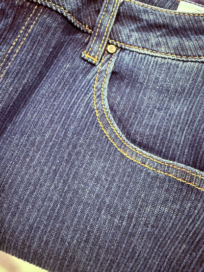 Risen Jeans Marley Corded Rolled Barrel Jeans