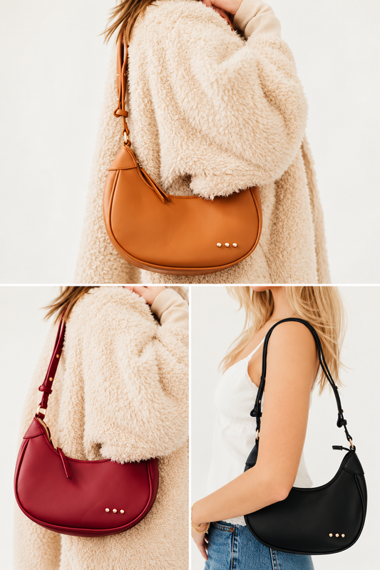 Celeste Crescent Shoulder Bag