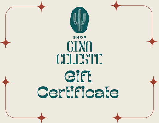 Shop Gina Celeste E-Gift Card