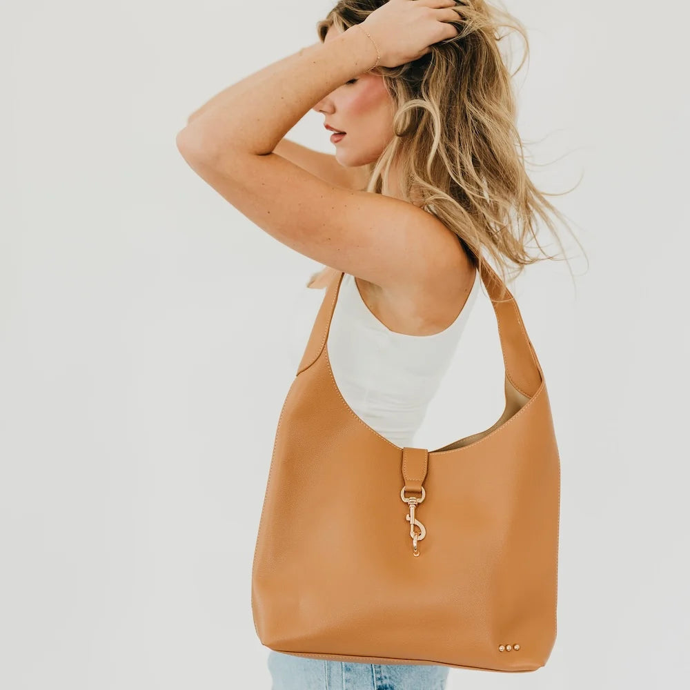 Haddie Hobo Vegan Leather Tote