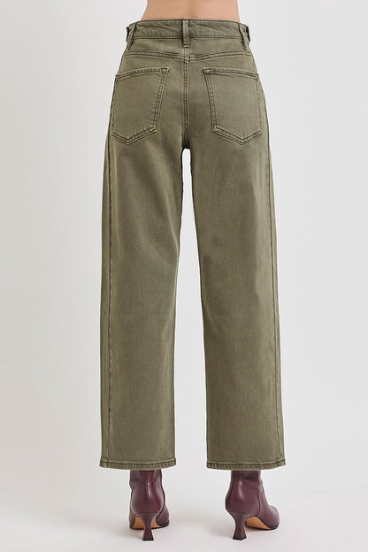 Risen Jeans Wilder High Rise Barrel with Adjustable Waistband