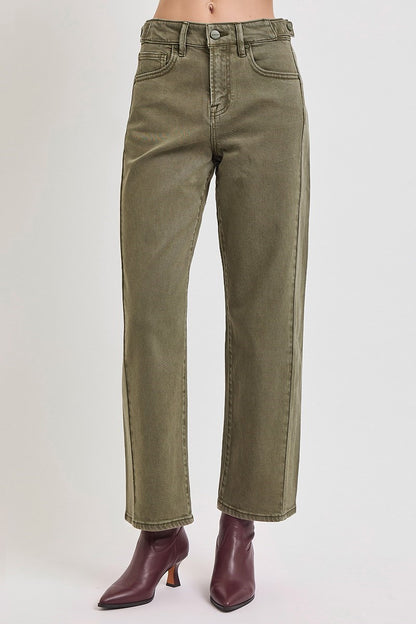 Risen Jeans Wilder High Rise Barrel with Adjustable Waistband