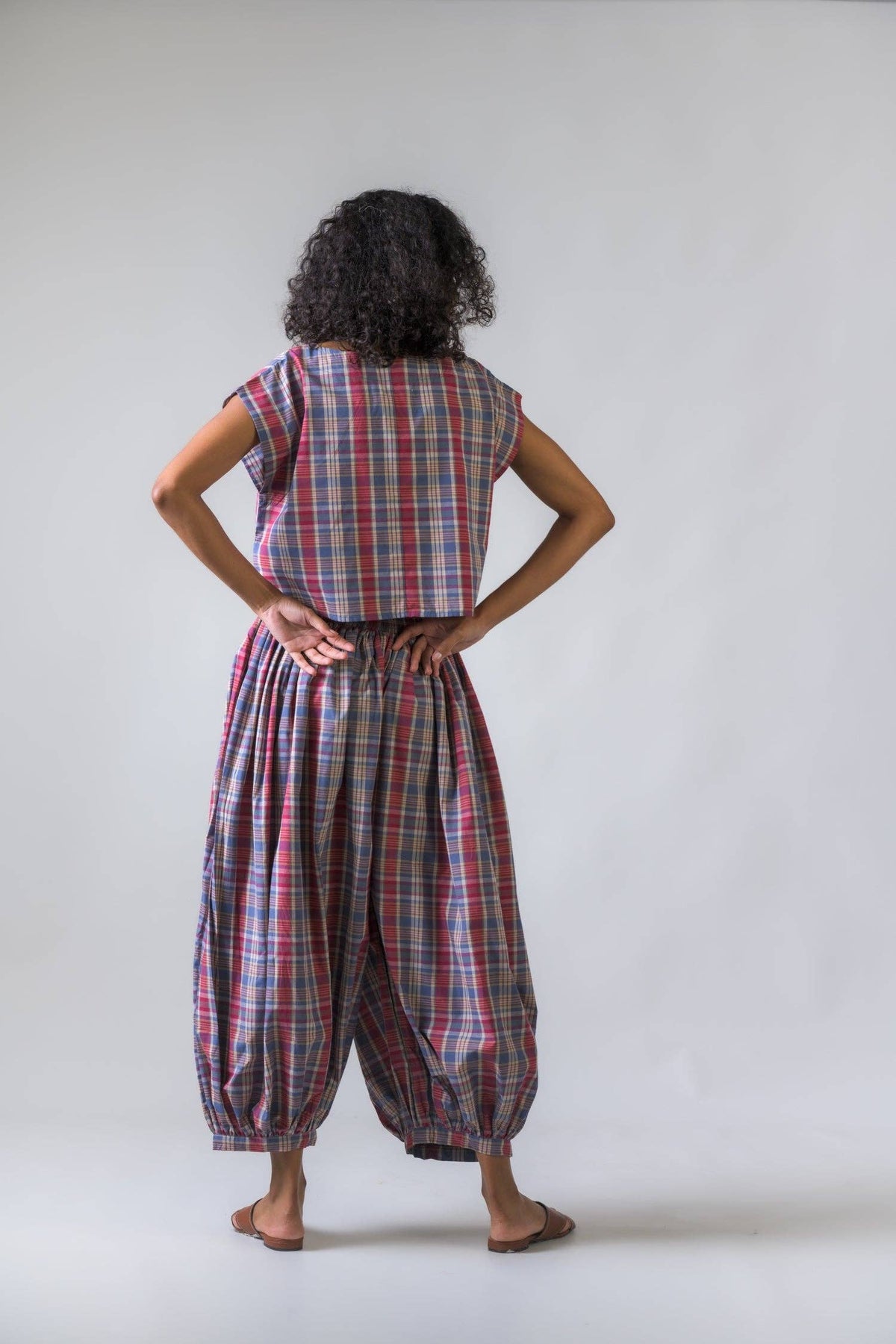 Hamilton 100% Cotton Plaid 2 Piece Set