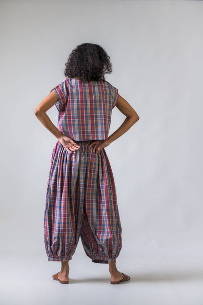 Hamilton 100% Cotton Plaid 2 Piece Set