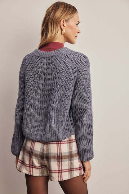 Hermione 100% Cotton Chunky Knit Cardigan