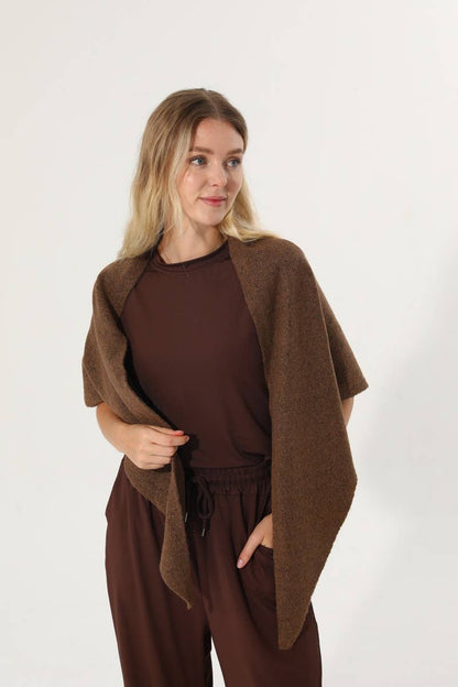 Vermont Wool Blend Triangle Scarves