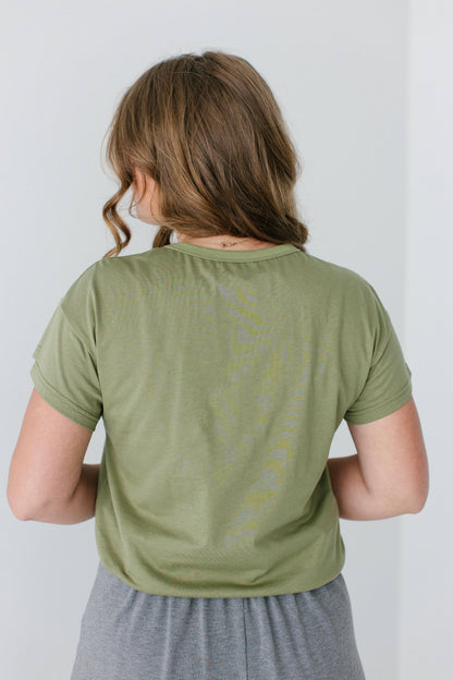 Monarch 100% Cotton Embroidered Butterfly Tee